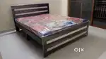New luxury 78/60 queen size bed without storage in wholesale price
