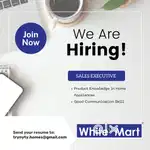 Job Opening: Sales Assistant – White Mart (Trinity Homes, Pala)