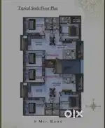 @ Chetna Nagar 1352 sqft 3bhk flat for sale