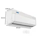BLUESTAR SPLIT AC 100% COPPER 10 year compressor warranty with bill