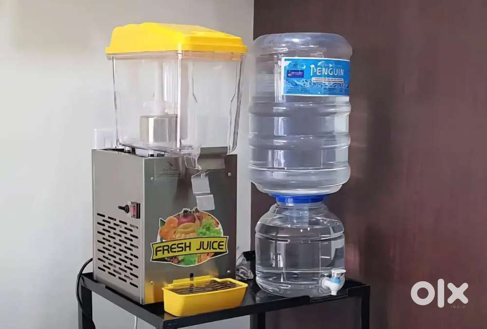 Lime juice dispenser, foldable table n stools n led lights, mic.wave