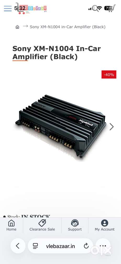 JBL SUB WOOFER AND SONY 4 CHANNEL AMPLIFIER FOR CAR