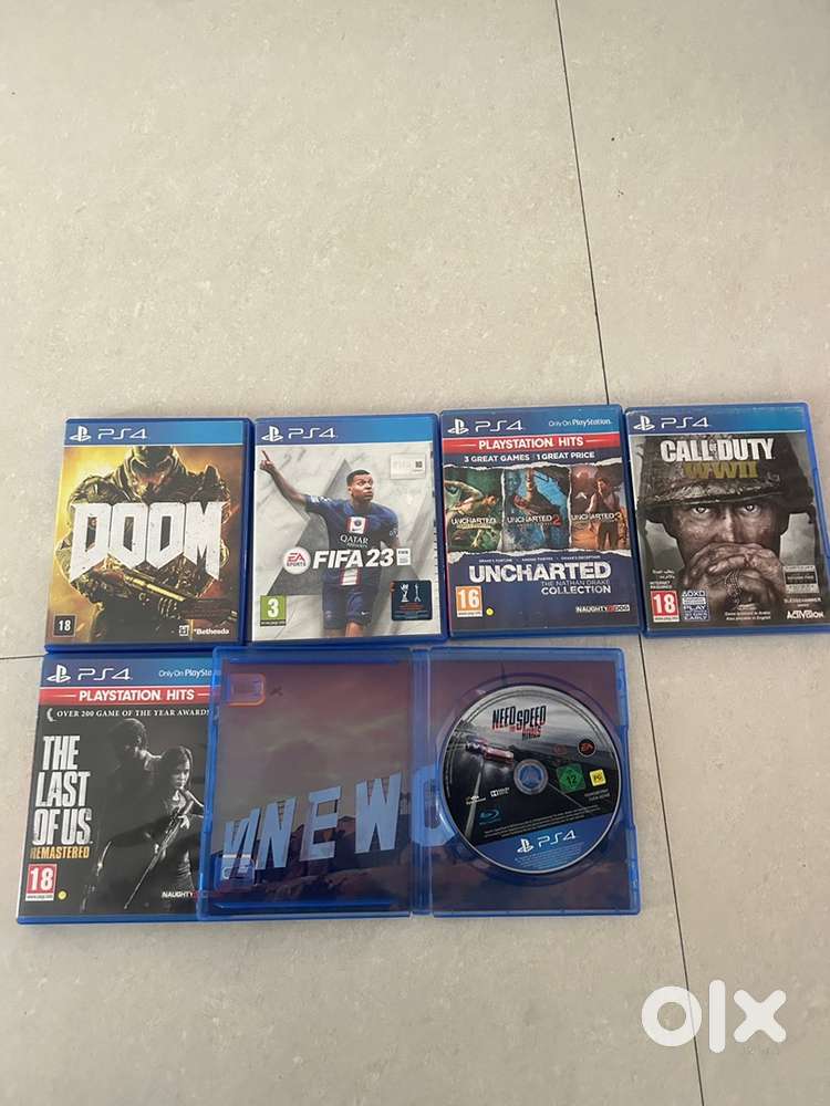 Ps4 games available (negotiable)