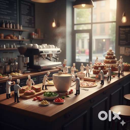 Full frunished cafe