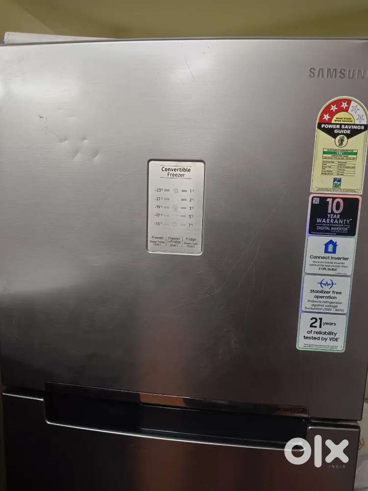 Samsung 275 Lt Double Door Fridge