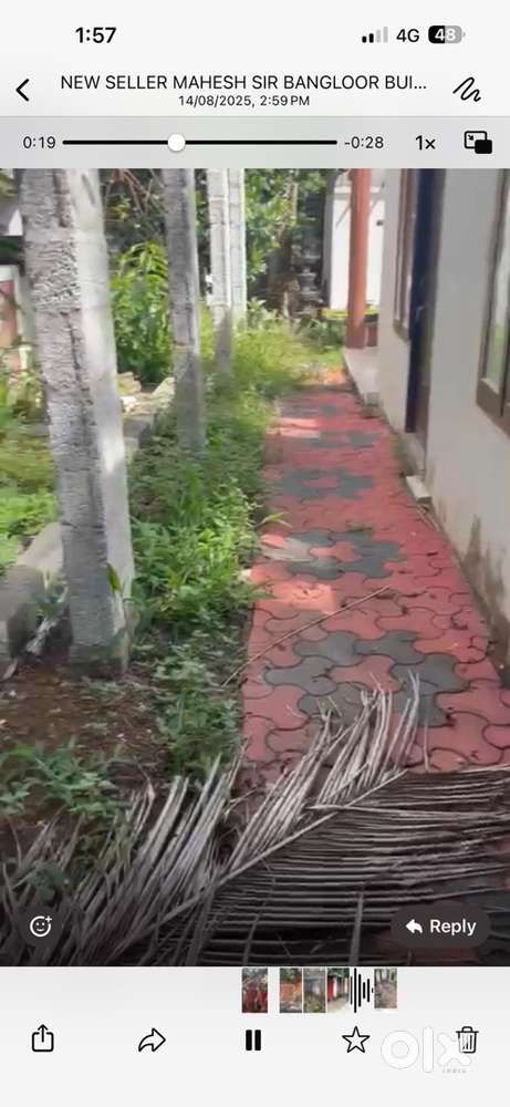 FOR SALE 8 CENT IN NEAR LEELA HOTEL KOVALAM  TRIVANDRUM