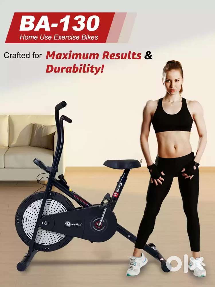 All gym equipment exercise cycle and treadmill available