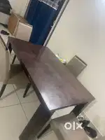 DINING TABLE SET + STUDY TABLE & GAMING CHAIR