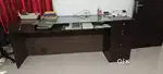 Office table with glass top