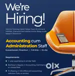 Accounting cum
Administration Staff