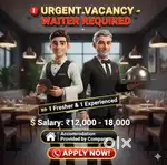 Waiter and waitress