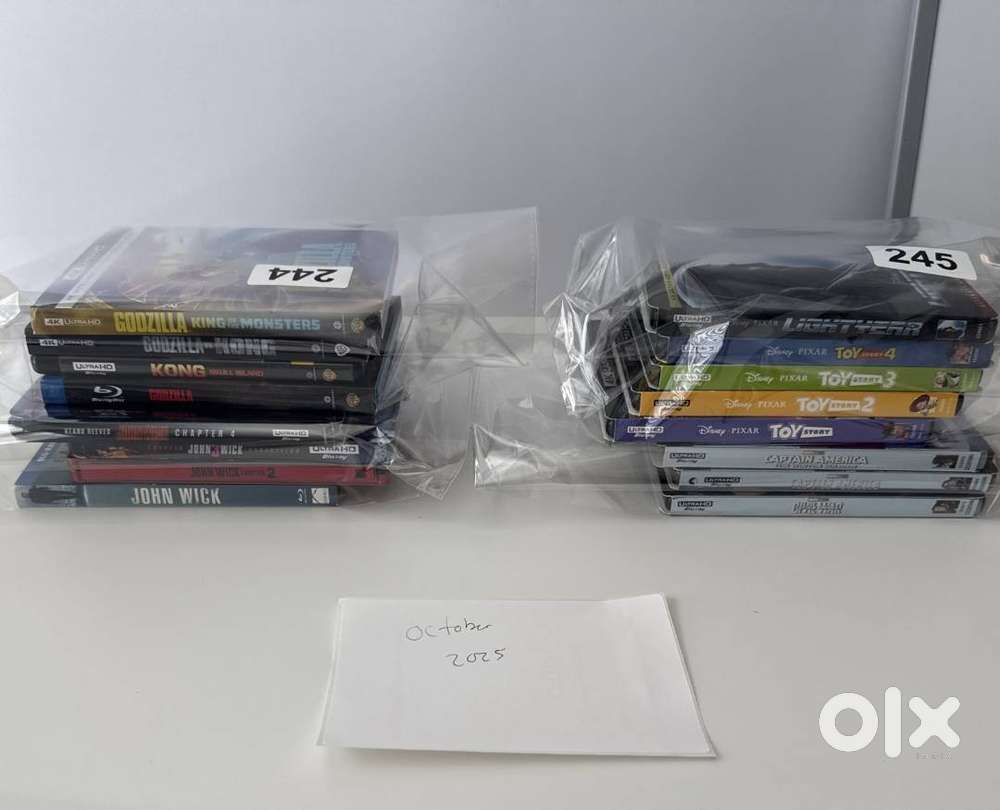 4K UHD & BluRay Movies – ₹700 Each
