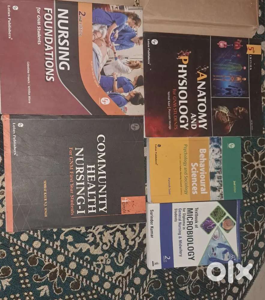 Lotus publishers book for gnm 1st year student