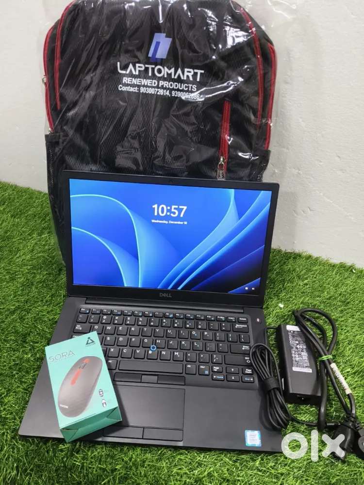 Fast And Slim Dell Laptop i7-8th Gen 8GBR AM 256GB SSD 1 Year Warranty