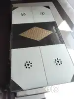 Wooden table with Glass top
