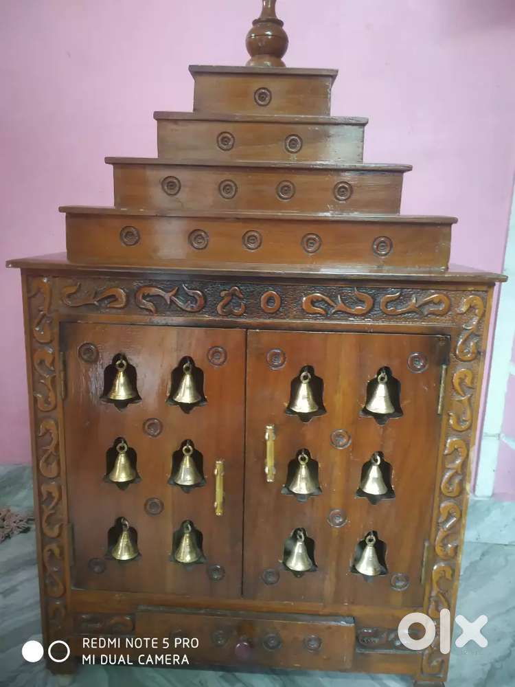Pooja Mandir (less used) Teak wood