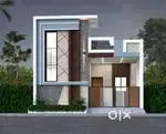 फ्लैट की कीमत में मकान राऊ बस स्टैंड से पैदल 5मिनट दुरी पर