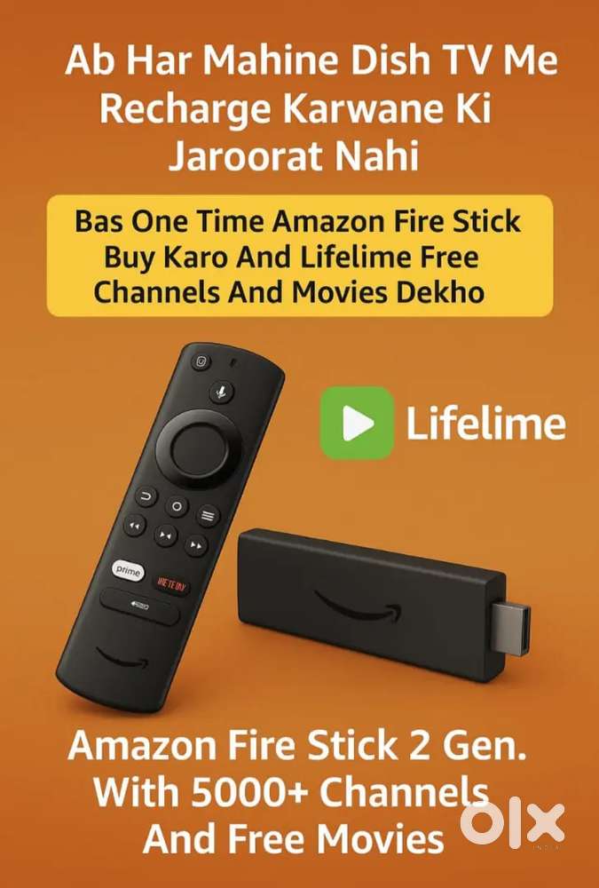 Amazon Fire Stick With Free TV Chennal