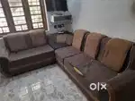 Corner type 5 seat Jute material sofa..4000