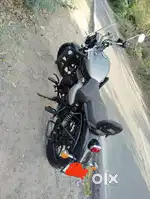 RE Meteor 350 Supernova custom silver with Punjab registration