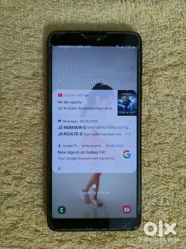 Samsung galaxy M01 core