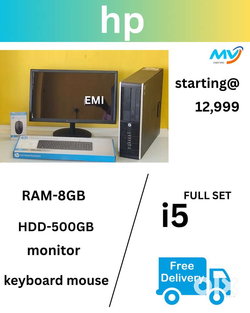 1 Year Warranty  Branded FULL SET  Desktop Laptop Sales & Servi