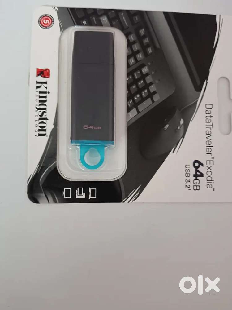 Pendrive 64 gbs black