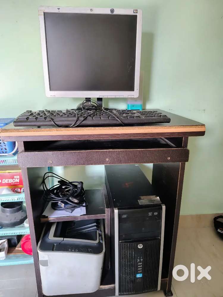 HP Desktop with laser printer