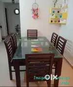 Glass Top Dining Table