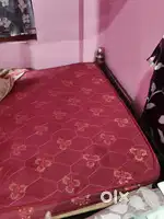 Steel Bed  and Bed sheet Midsize
