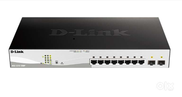 RF Smart Managed PoE Switch-DGS-1210-10MP