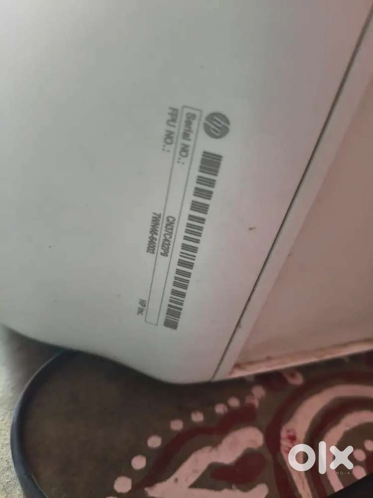 Hp printer black&white print and colour print