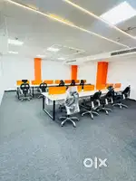 Brand New office. 55 workstation, 3,4 Cabins , Waiting Area
