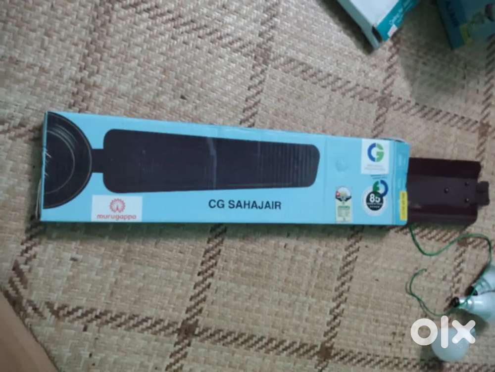 2 ceiling fan ( only 1 month use) with warranty card