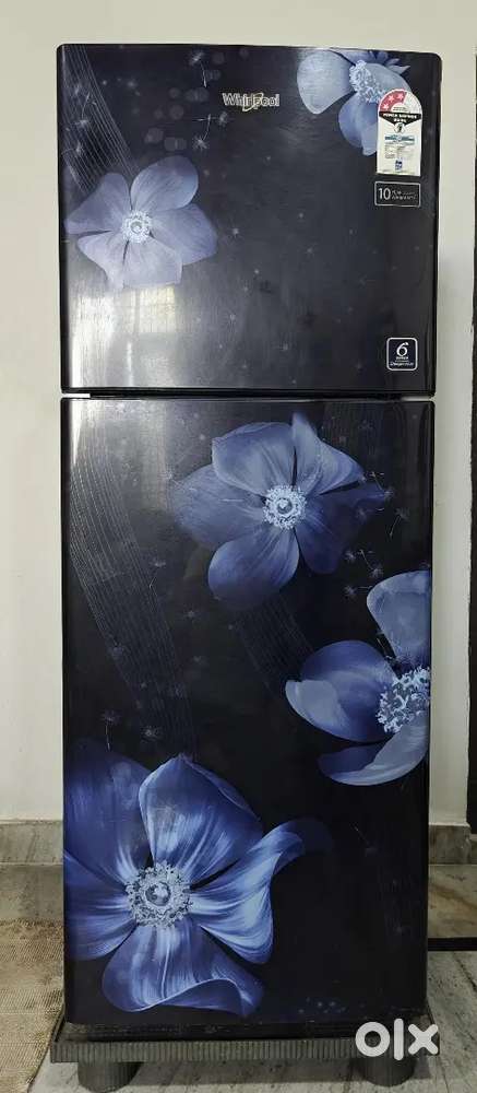 Whirlpool Double Door Fridge 245 litres in superb condition