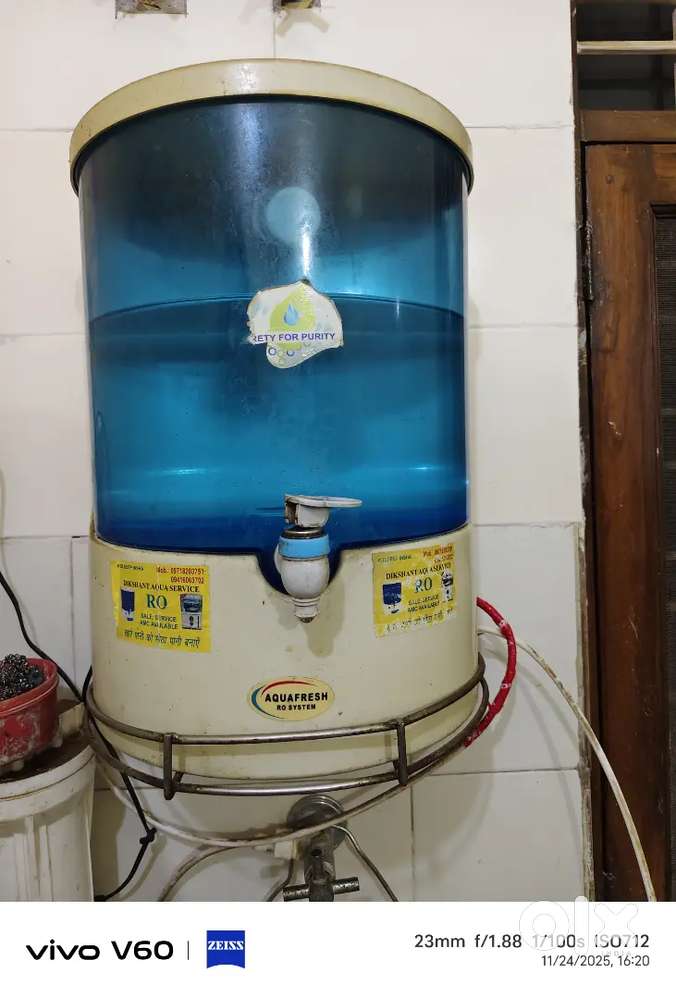 Water purifier 3 years old