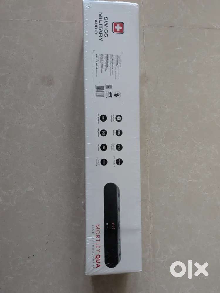 Brand New Unboxed Swiss Military Sound Bar