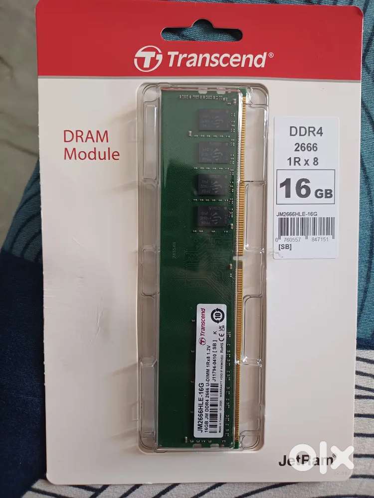 New Transcend 16 RAM (box)