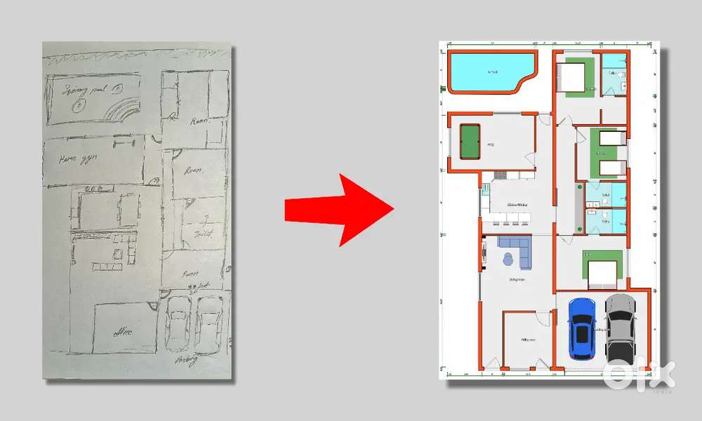 Floor plan (नक्शा)