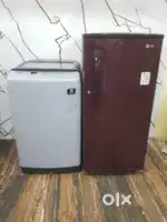 Lg refrigerator & samsung wobble technology washing machine available*