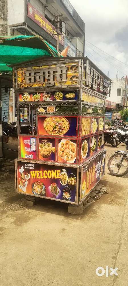 pani puri bhel gadi