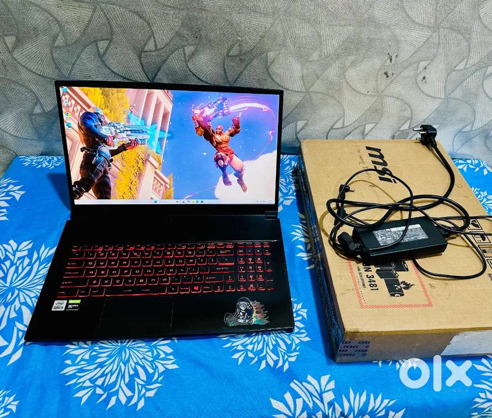 Msi Gf75 Thin Gaming Laptop Intel Core i5-10th Gen 4 GB NVIDIA  1650