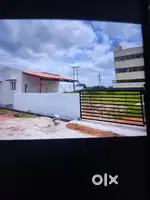 Commercial plot with 1BHK house for rent