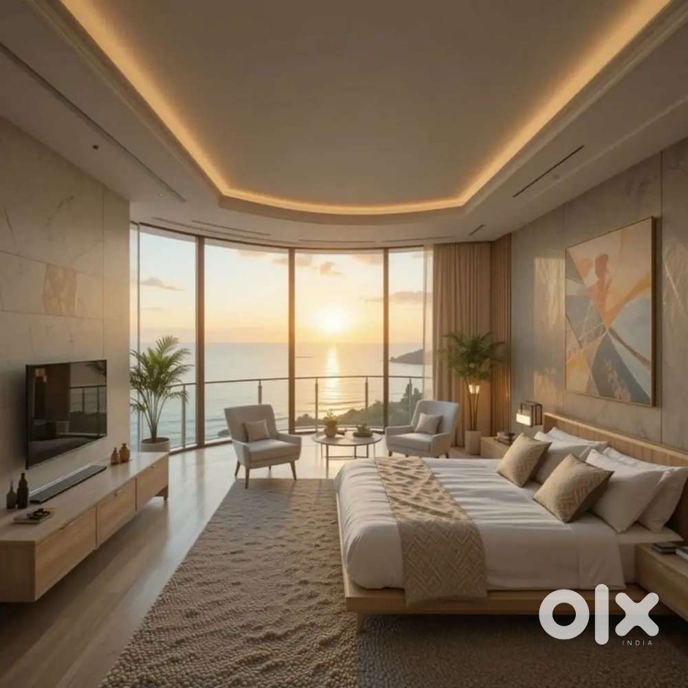 3 BHK SEMI FURNISHED FLAT FOR RENT AT THONDAYAD