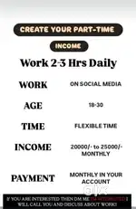 Work From Home By Social Media