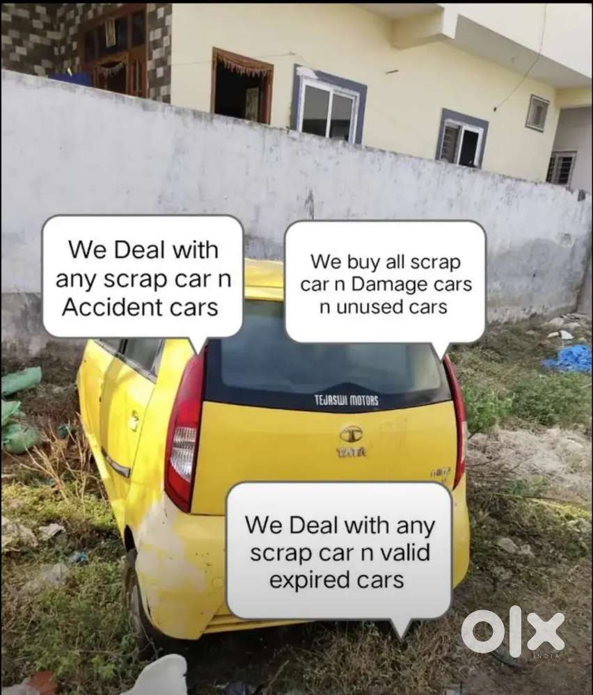 We purachase any scrap car n Damage cars n Accident car