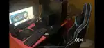 Gaming Computer Setup & Music System
