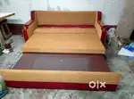 Seater sofa cum bed with storage