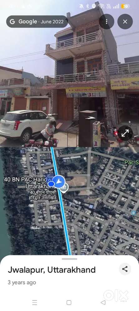 Shop for rent on road