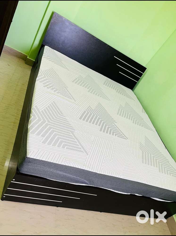 Queen size Bed-wardrobe-computer table-sofa cum bed